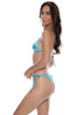 Luli Fama Luminous Seamless Ruched Back Brazilian Tie Side Bottom